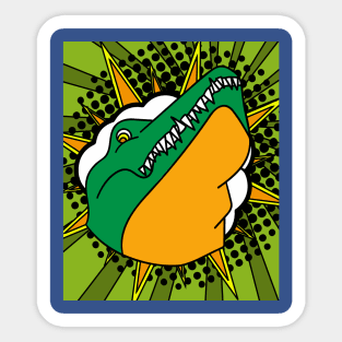 Crocodile Reptiles Alligator Animal Sticker